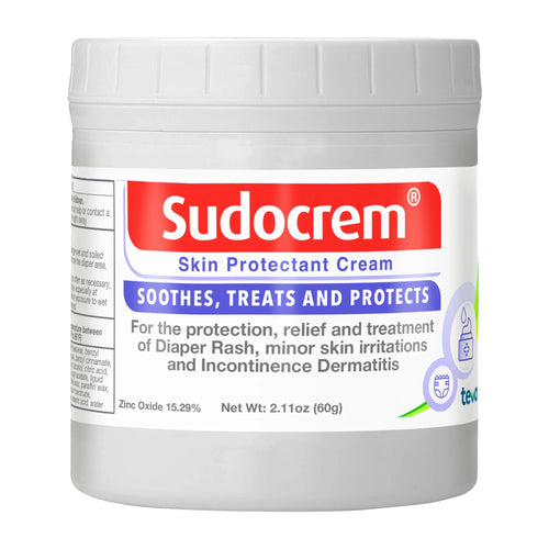 Skin Protectant Cream - Diaper Rash Cream – Soothes, Treats, and Protects – 2.1Oz